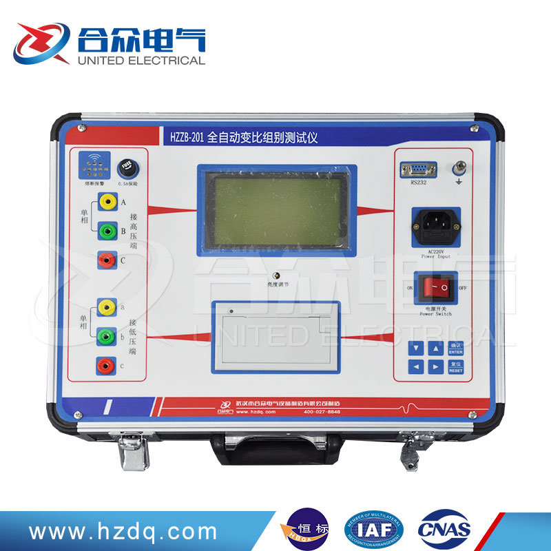 High and Low Voltage TTR Transformer Turns Ratio Tester