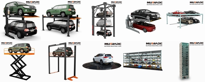 Two Level Hydraulic Lift Car Parking Equipment