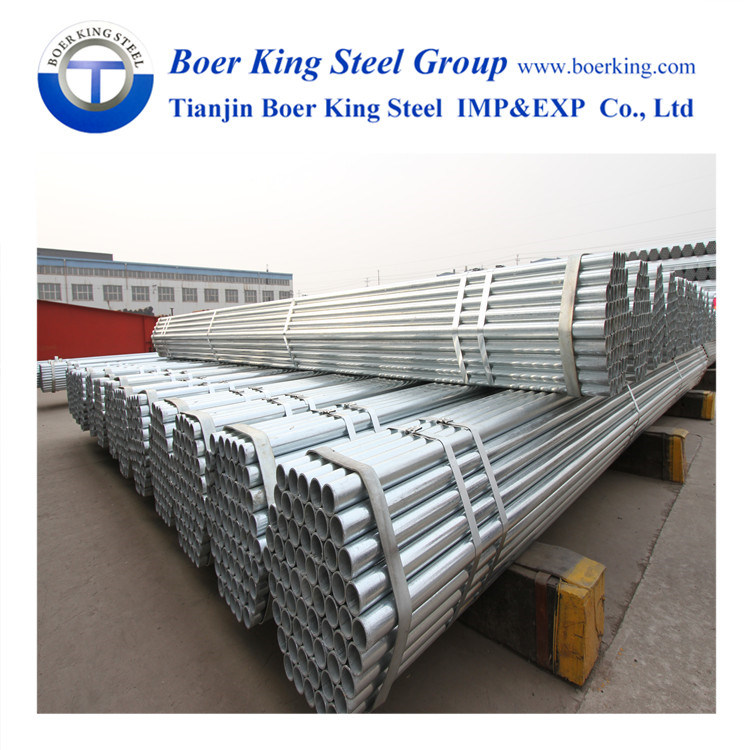 Manufacturer Hot Dipped Galvanized Steel Pipe BS1387