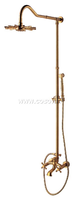 Germany Coso Brass Luxurious Bathroom Rain Shower Set