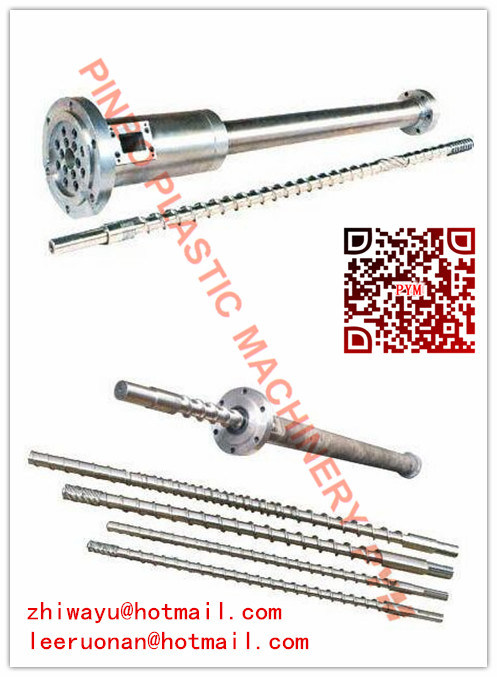 Single Barrel and Screw for PP PE Film Blowing Machine