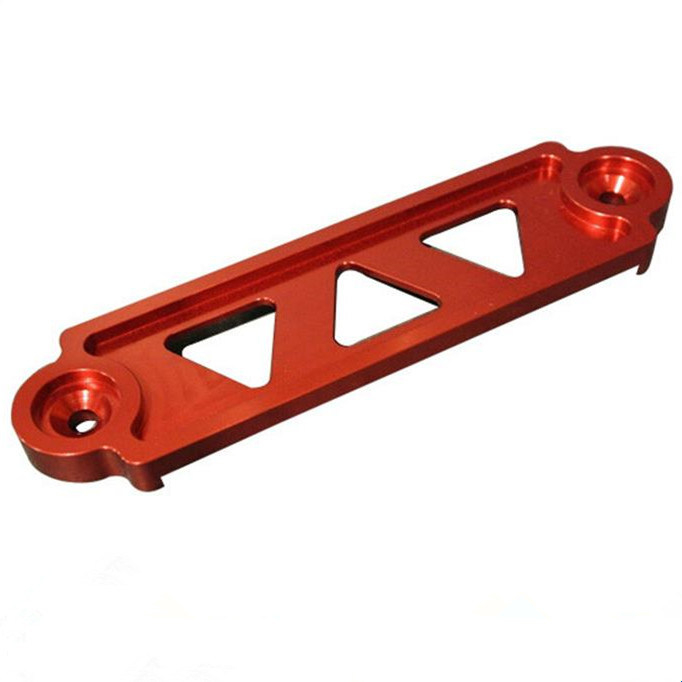 CNC Anodized Aluminum Racing Parts Battery Holder