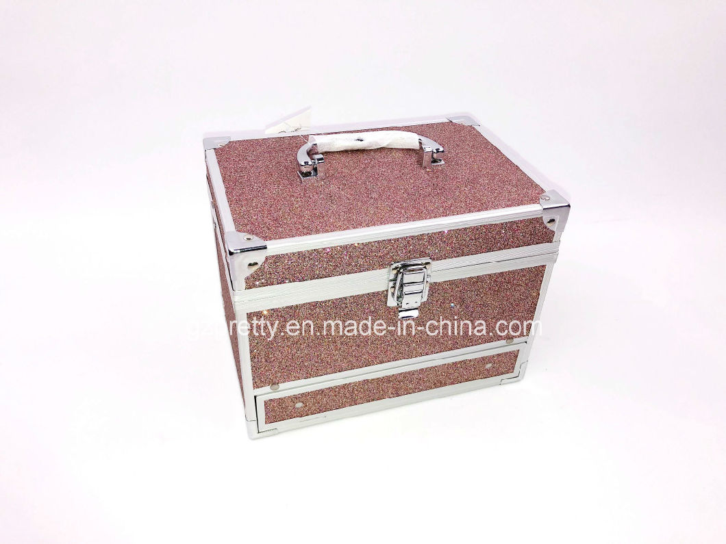 Aluminum Cosmetic Case Beauty Case Jewellery Box