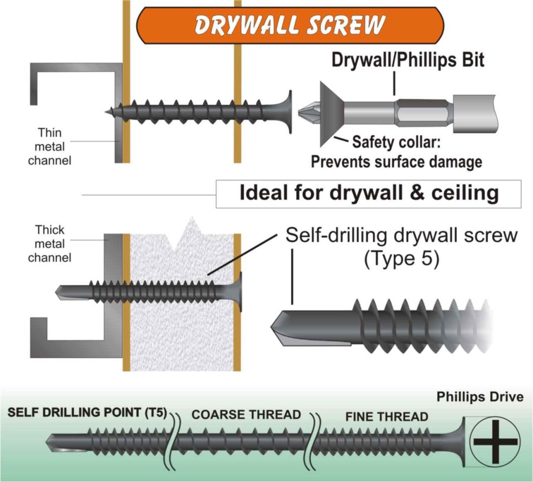 Self Drilling Screw Drywall Screw