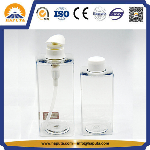 Clear Design Custom Printed Plastic Lotion Bottle with Pump Ssh-3144