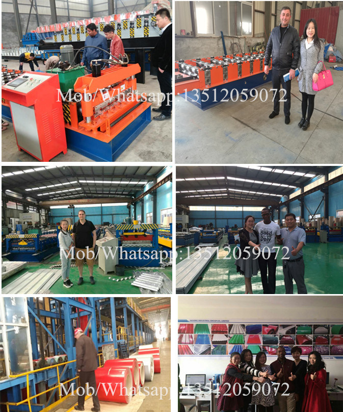 Portable Metal Roofing Double Roll Forming Machine