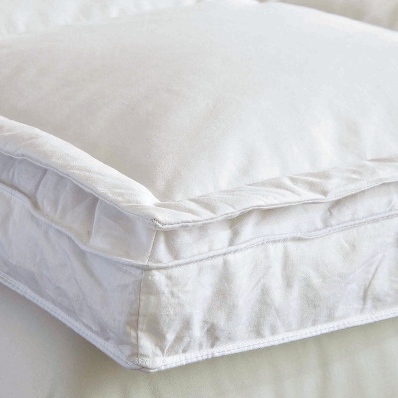 Double Layer Down and Feather Filled Mattress Topper