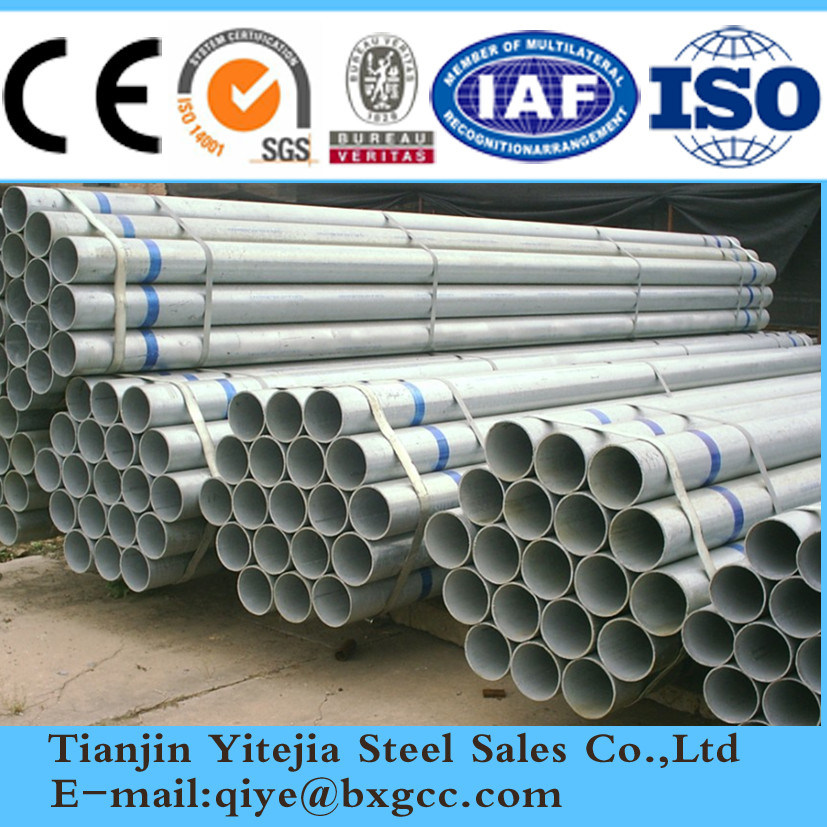 Hot Dipped Galvanized Carbon Steel Tube Q345b