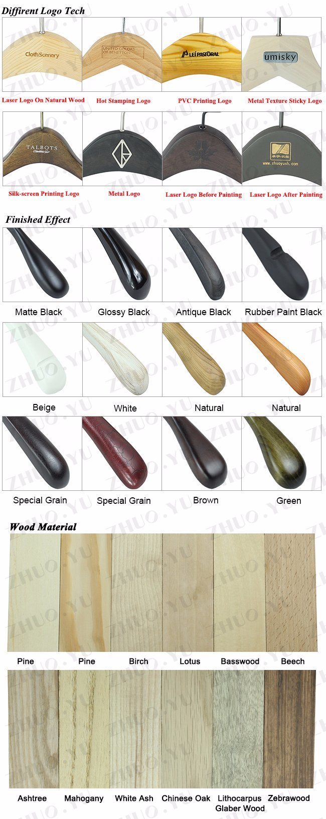 Manufacturing Wooden Skirt / Pant Hanger in China