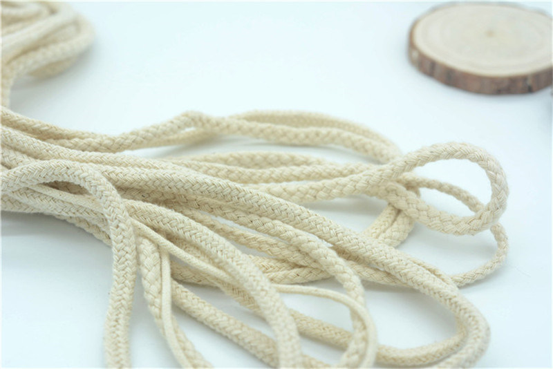 Environmental Protection Cotton 100% Ropes for Garments Accessory