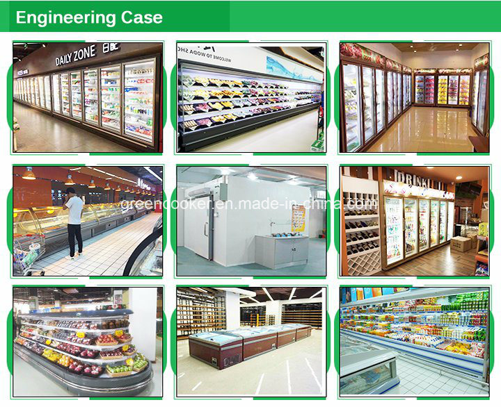 Reach in Display Refrigerated Display Vertical Cabinet