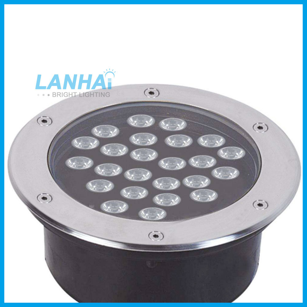 24W High Power LED Garden Lamp Buried Spotlight Underground Light