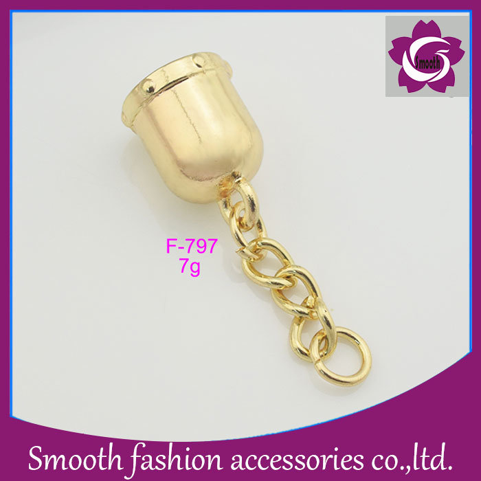 Fashion Hardware Gift Metal Drawstring Cord End Stopper Buckle Accessories
