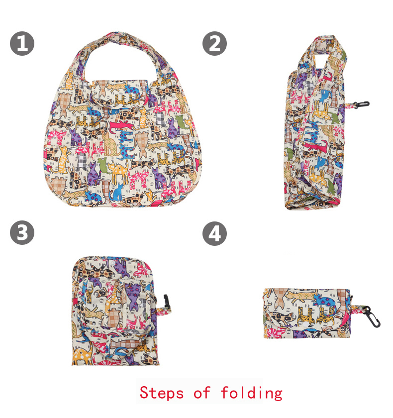 Oxford Fabric Folding Shopping Bag