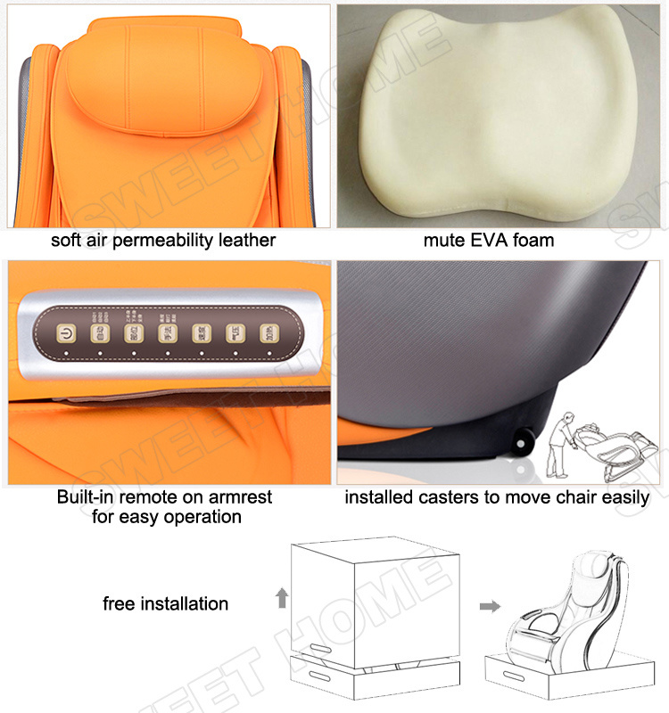 Body Care Small Cheap Office Shiatsu Electric Massage Chair