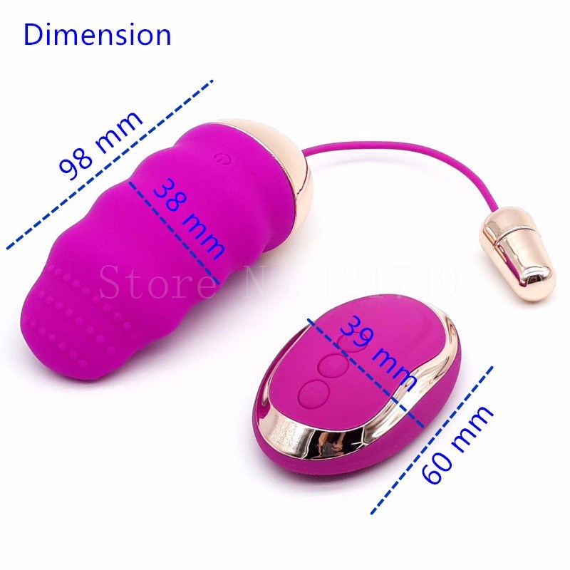 Remote Control Sex Vibrating Egg Butt Vibrator Masturbate for Women