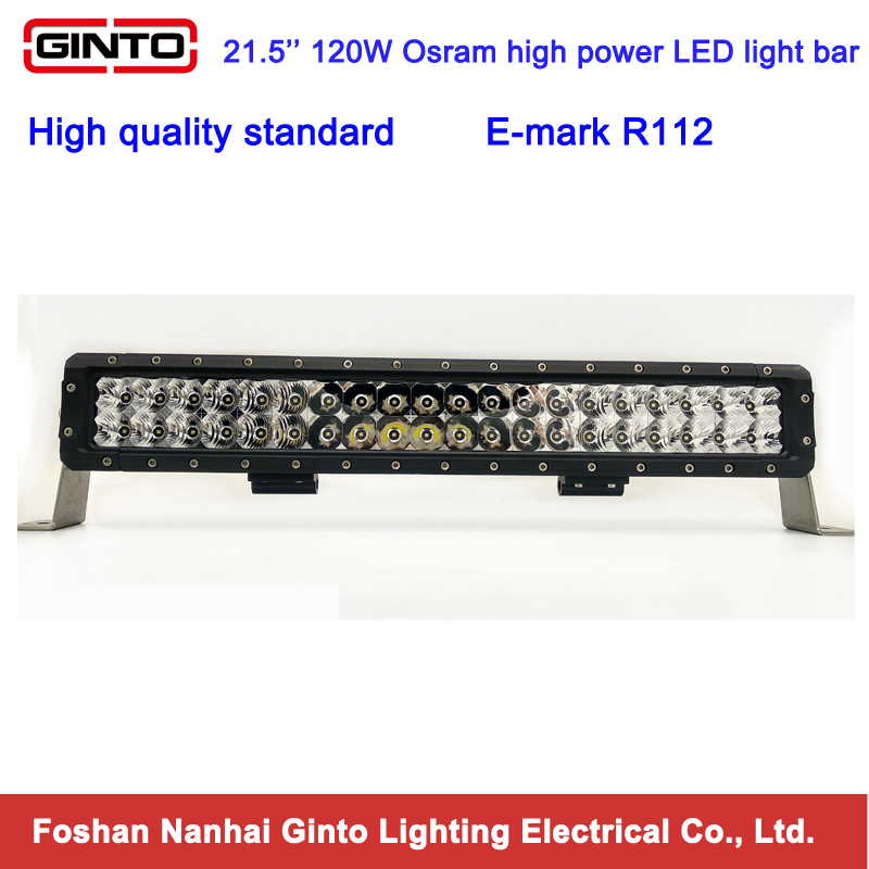 Best Selling High Intensity 21.5'' E-MARK Osram LED Light Bar