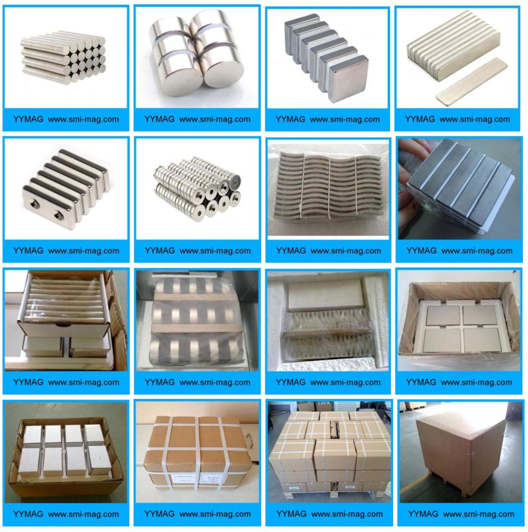 Various Sizes Deep Hole Cast AlNiCo Magnets