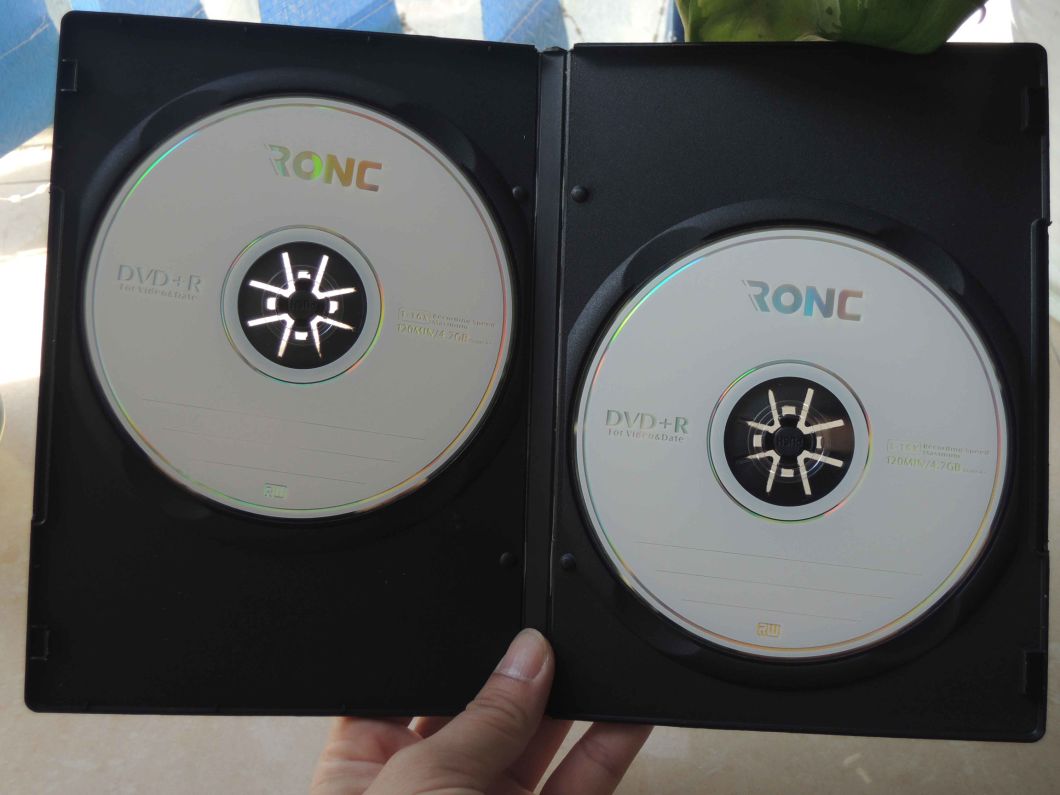 Eco-Friendly Strong Plastic CD DVD Case 7mm 9mm 14mm