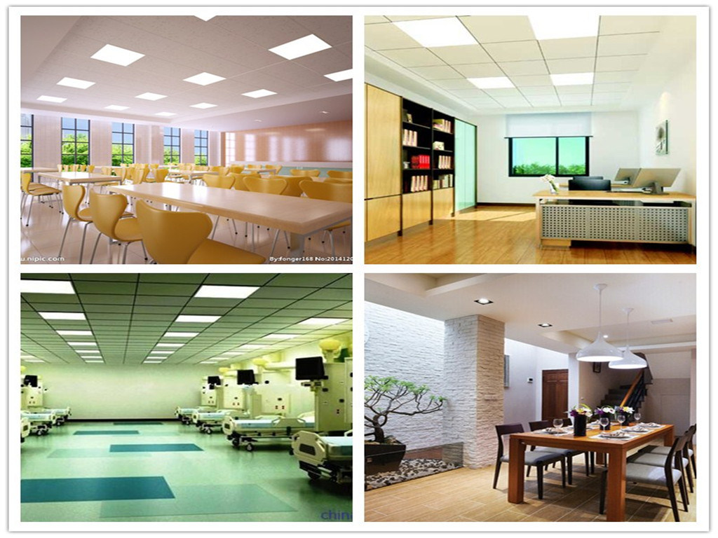 High Brightness 22W Slim LED Square Panel Light with 6400K