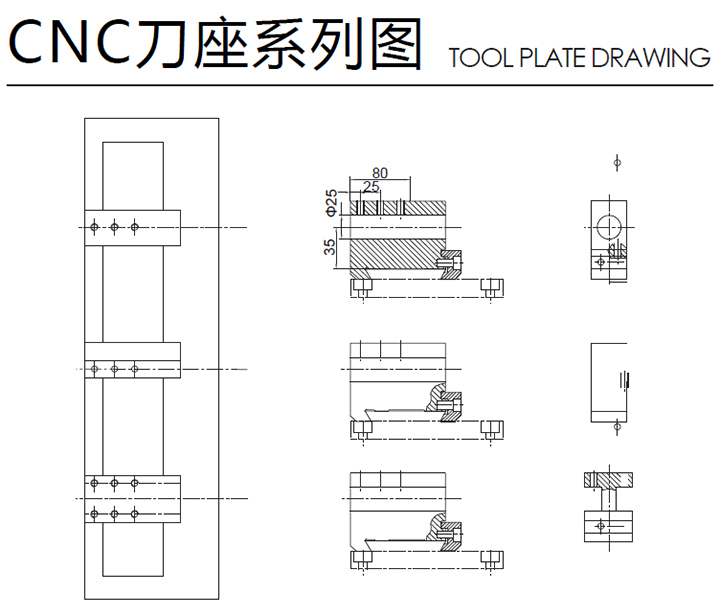 (GH20-FANUC) High Precision and Small Gang CNC Lathe Machine