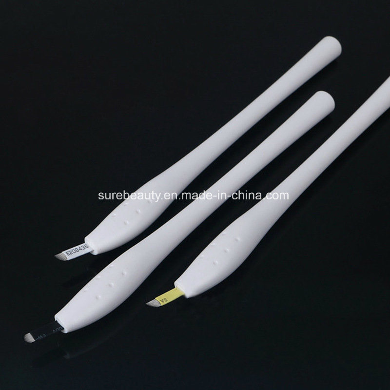 U18 Eccentric Tool Disposable Pen Microblading Tools Permanent Make up Eyebrow Tattoo Hair Stroke