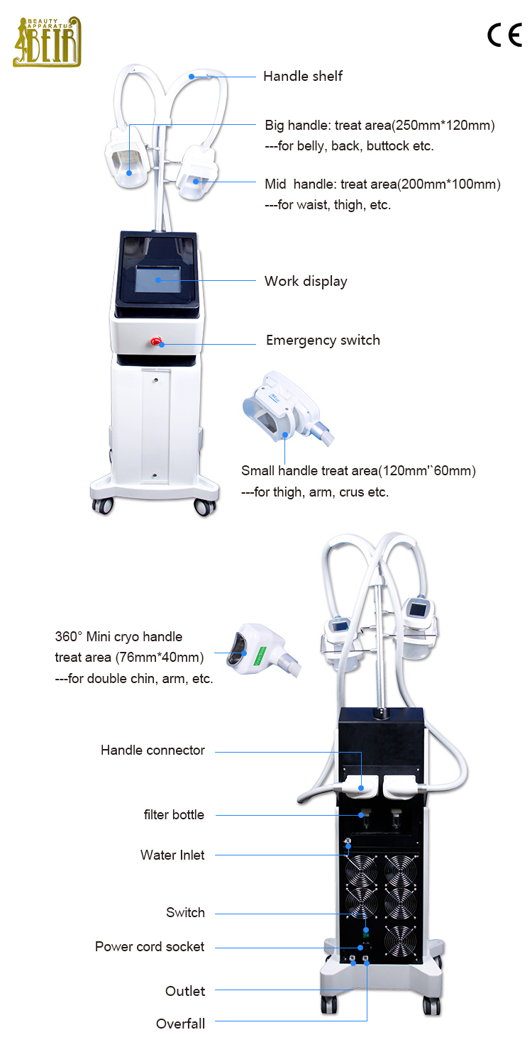 Cryolipolysis Cryotherapy Body Shape Coolsculpting Fast Slimming Machine