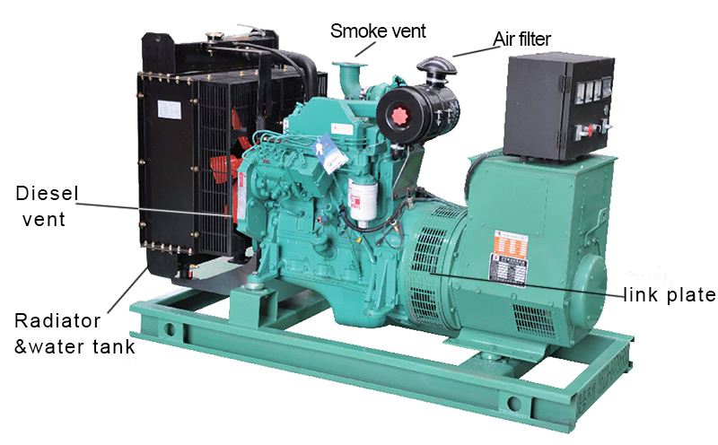 10kVA to 1000kVA Silent Type or Open Type Electric Generators Diesel