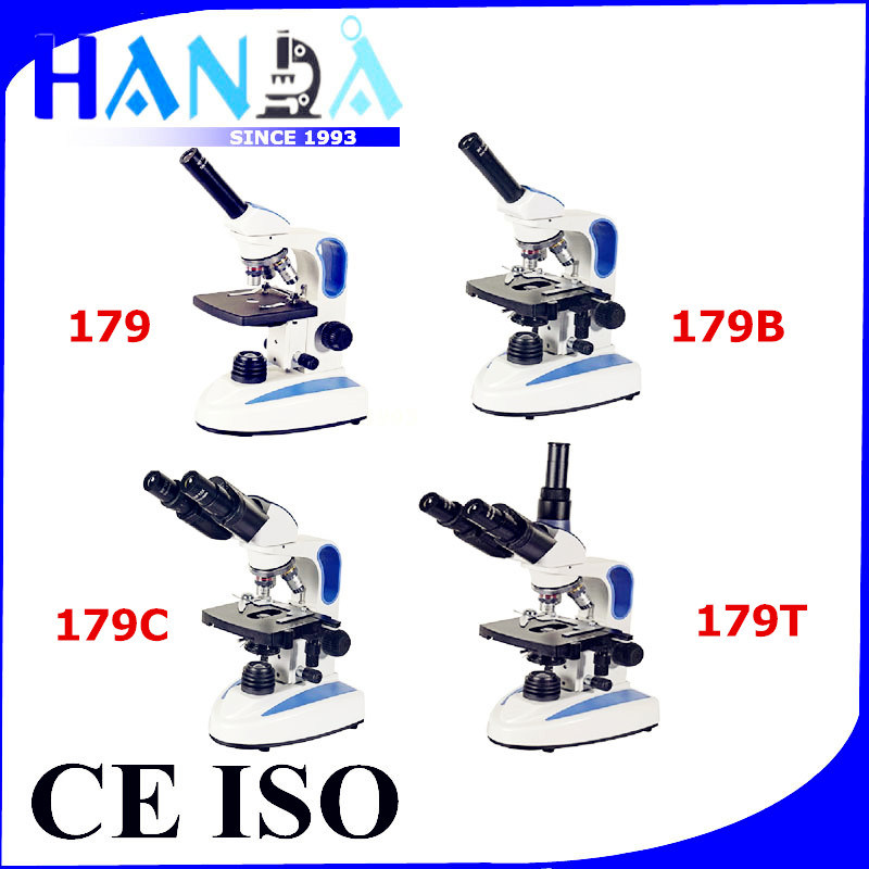 Handa Xsp-179c Ophthalmic Wet Lab Microscope Binocular Microscope for Reaching