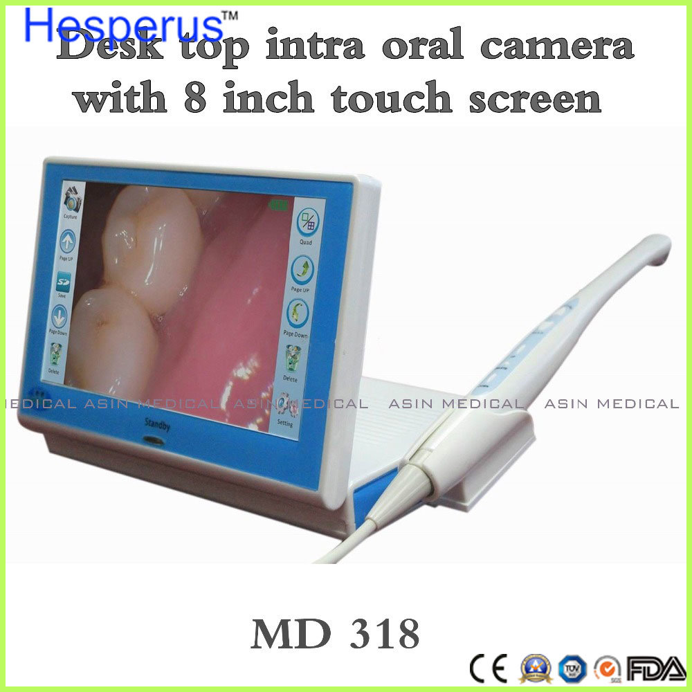 Dental Desktop Intra Oral Camera with 8 Inch Touch Screen Dental Endoscope Wireless or Wired Oral Camera Asin Hesperus