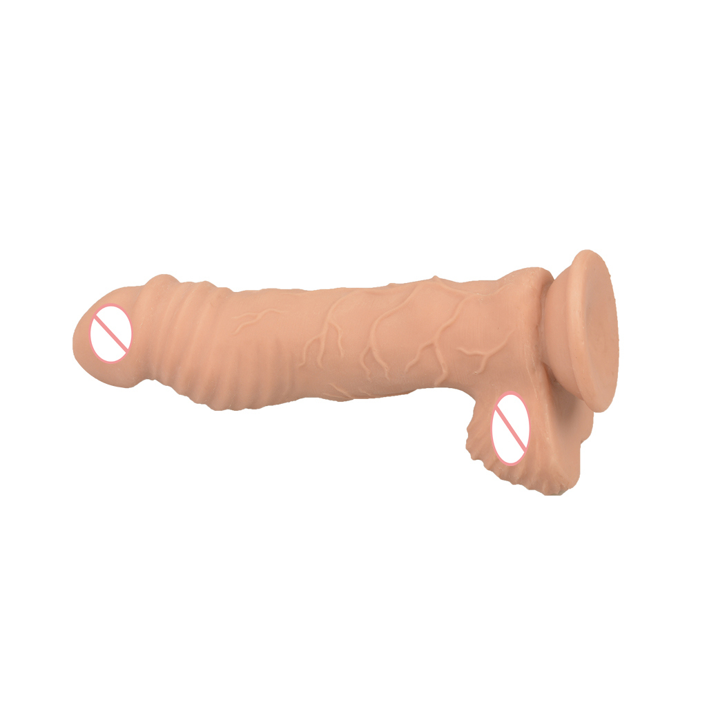 OEM/ODM Medical Silicone TPE Artificial Penis Huge Realistic Dildo Tdk-63001A
