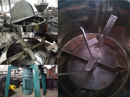 Haisi Raw Material Vertical Color Mixer for Plastic Extrusion