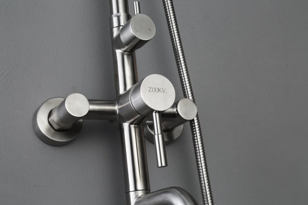 Wall Mounted Bathroom Shower Set Faucet