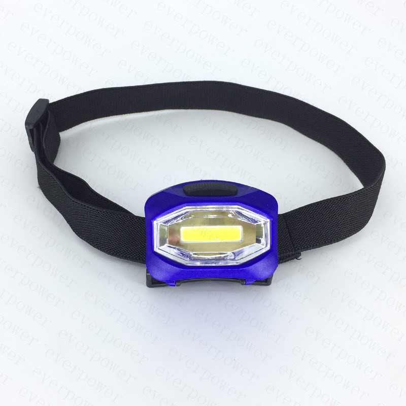 Plastic Fishing Outdoor Camping COB 3W LED Head Torch