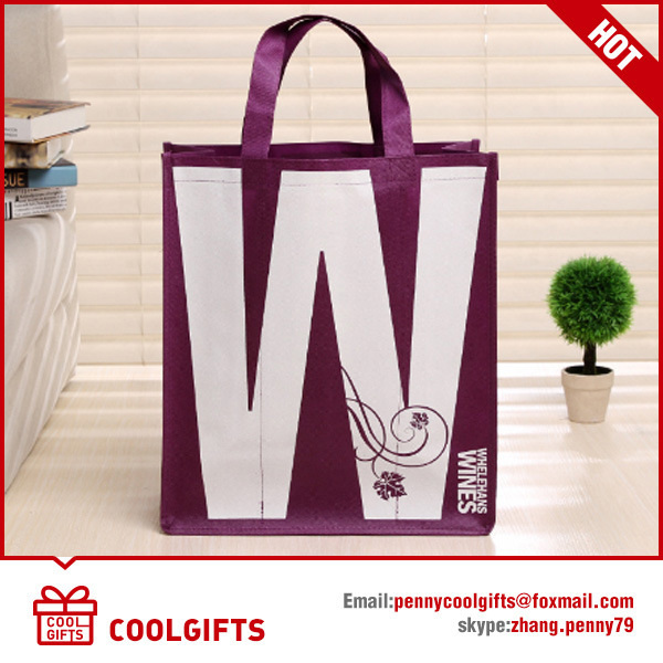 Laminated PP Woven Bag, Non-Woven Shopping Tote Bag