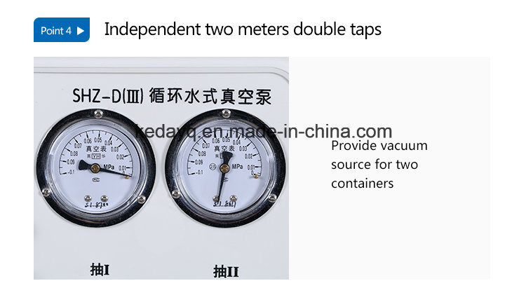 Mini Benchtop Electric Vacuum Pump for Chemistry Lab