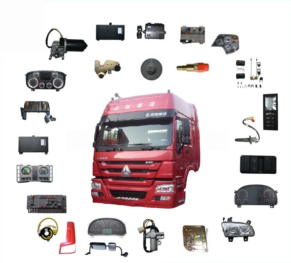 Factory and OEM Spare Parts for HOWO Truck's Cabin, Gearbox and Clutch