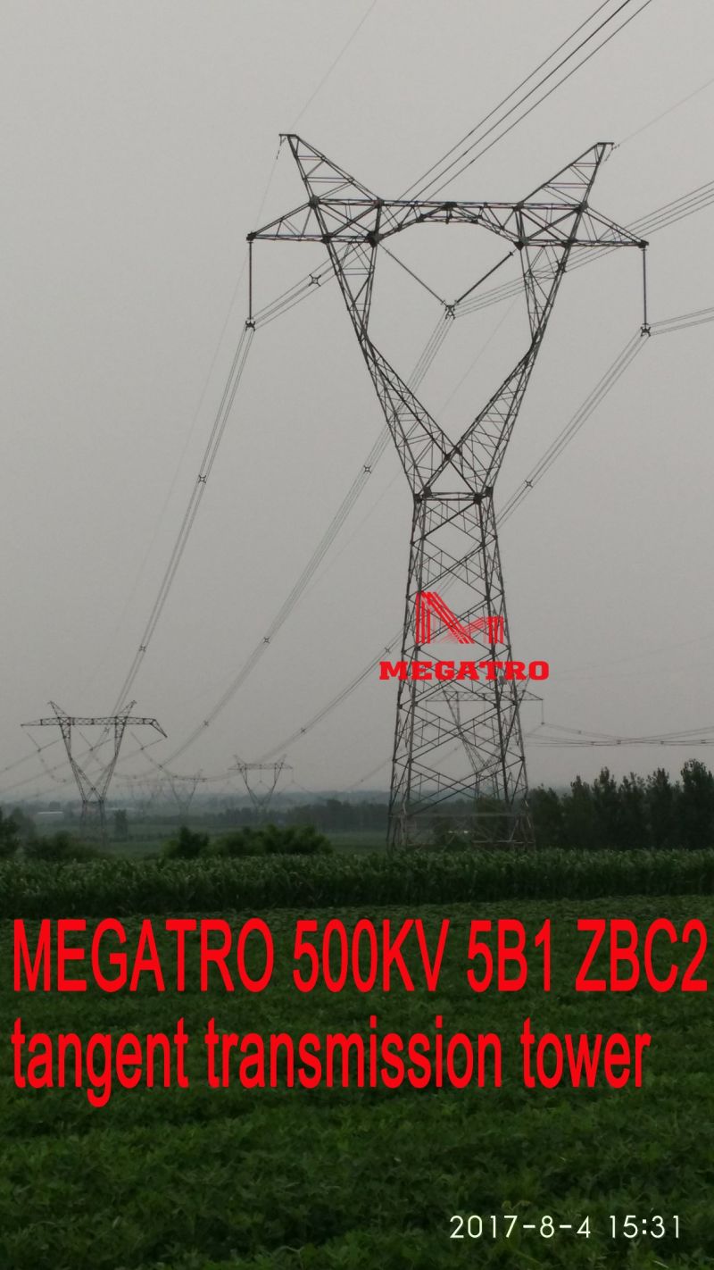 Megatro 500kv 5b1 Zbc2 Tangent Transmission Tower