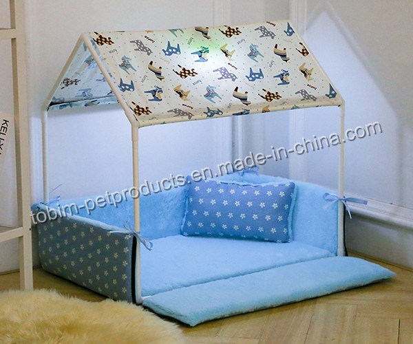 Sunshade Dog Tent House Detachable Pet Bed Cats House