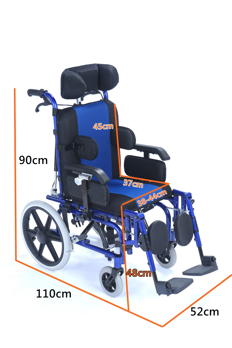Professional Reclining Wheelchair for Cerebral Palsy Children (THR-CW958L)