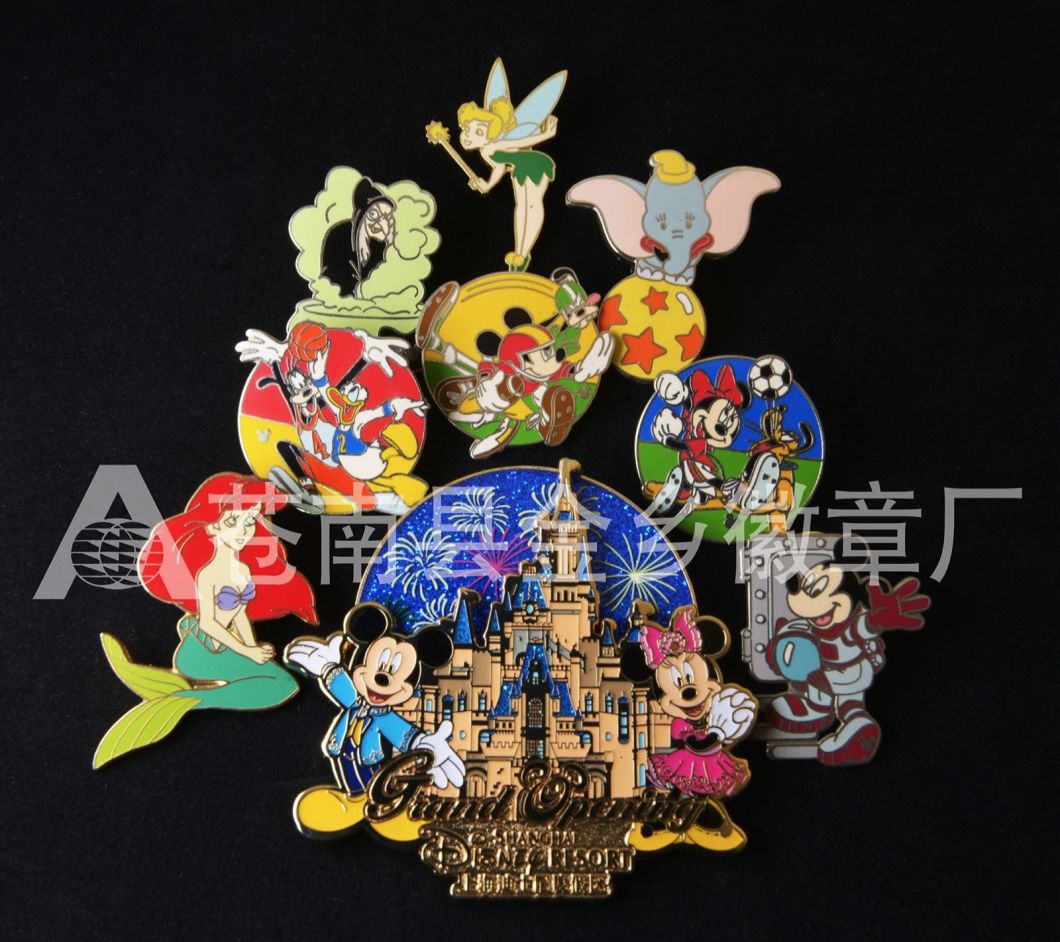 Custom Metal Colorful Soft Enamel Lapel Pins