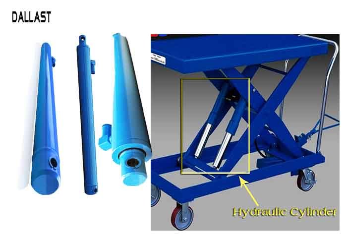 Industrial Double Acting Machinery Parts Mobile Hydraulic Lift Cylinder