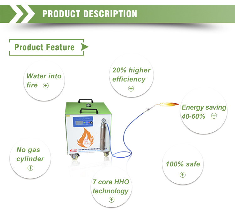 Oxyhydrogen Flame Fuel LED Channel Letter Brazing Welding Machine