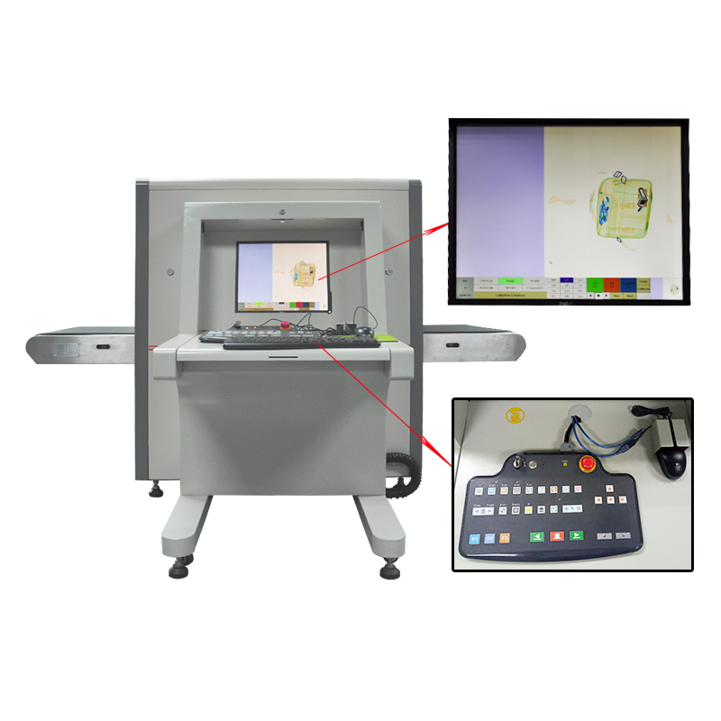 Xray Baggage Scanning Equipment, X-ray Parcle Scanner for Checking Luggage