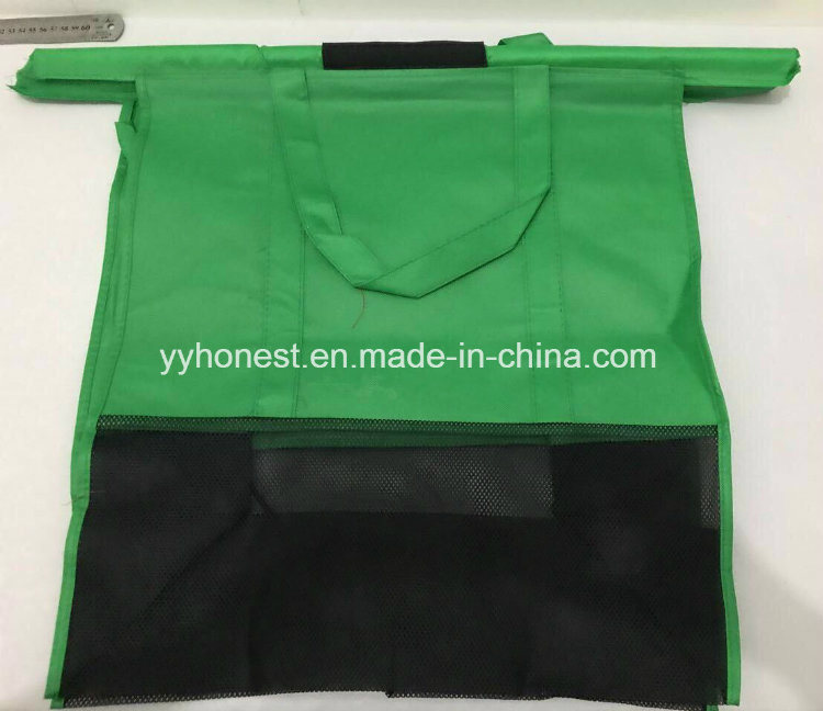 2017 Hot Sale Supermarket Non Woven Trolley Bags