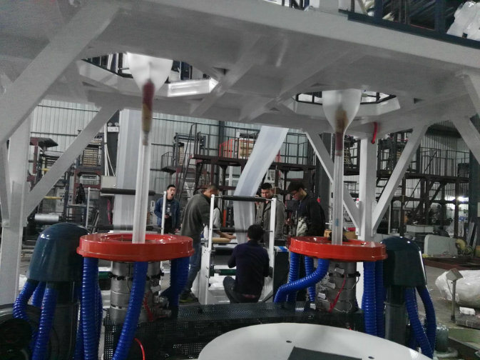 China ABA Double Die Film Blowing Machine