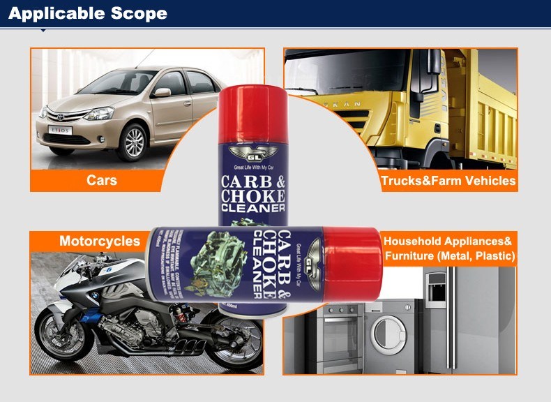 Aerosol Car and Motorcycle Injector Cleaner