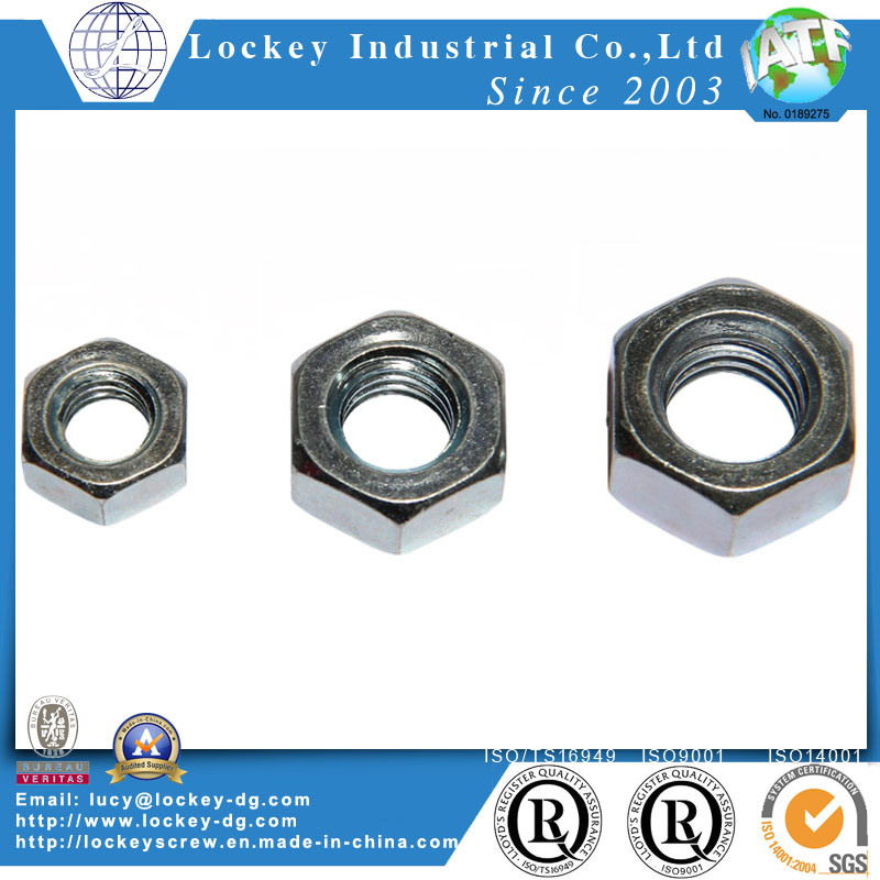 Steel Hex Nut Class 8 Per DIN934 Black Finish