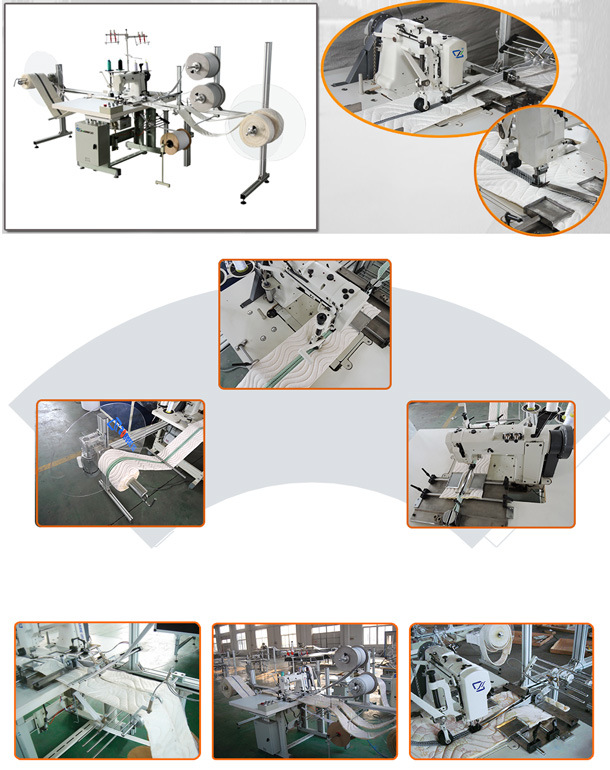 High Quality Chain Stitch Zipper Sewing Machine for Mattress Machine
