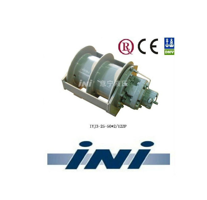 Widely Used 400t Marine Power Hydraulic Winch with Double Drum with CCS ABS Rina